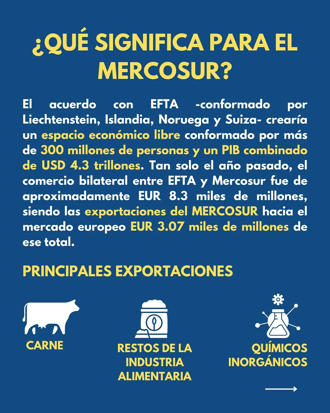 Nuevo TLC EFTA–MERCOSUR, imagen 4 de 5